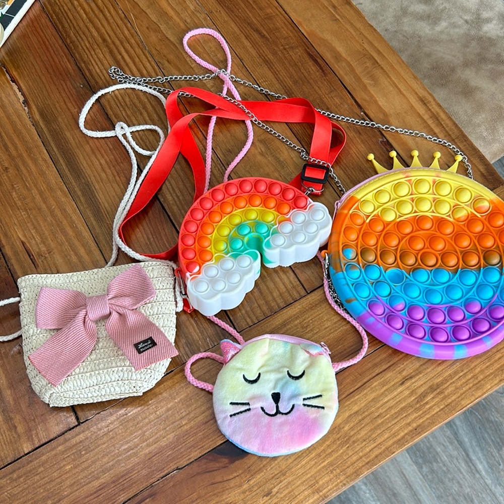 Bundle of little girl’s purses